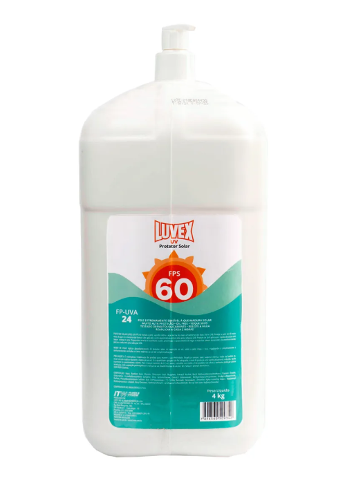 Protetor Solar UV PFS 60 4kg – Luvex