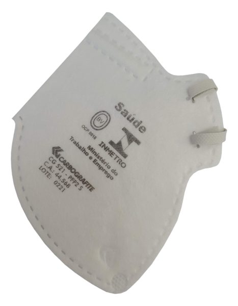 Respirador CG-521 PFF2 - Carbografite