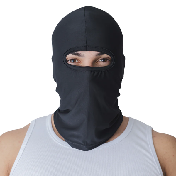 Balaclava Poliéster Preto Proteção UV 50+ - Maicol