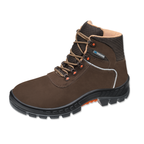 Botina Premier 75BPR29 Nobuck Marrom CA 41370 - Marluvas