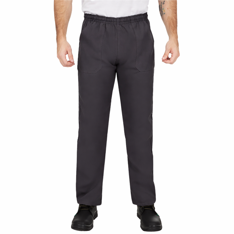Calça Cinza Escuro Elástico Total – Uniforme