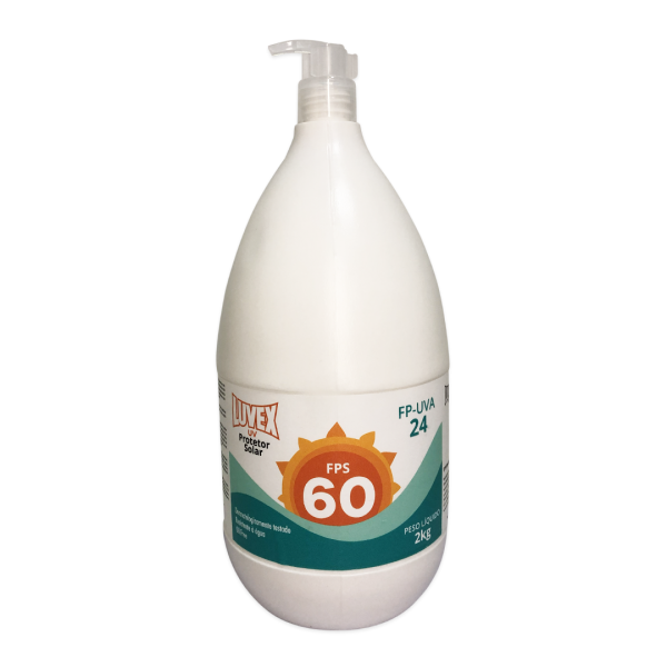 Protetor Solar UV PFS 60 2kg - Luvex
