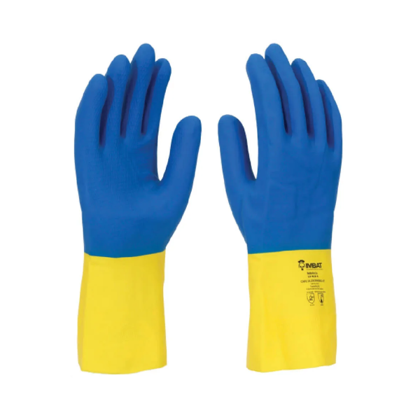 Luva de Látex Neoprotex Bicolor CA 41918 - Imbat