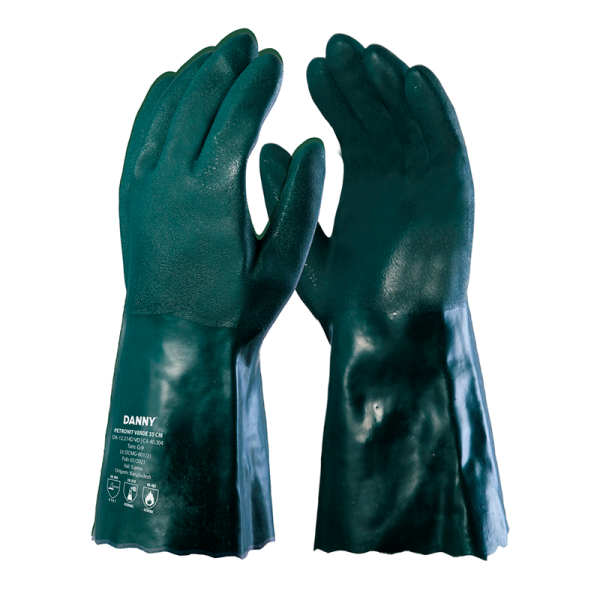 Luva PVC Petronit Unidade 35cm Verde CA 40304 - Danny